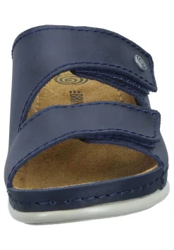 VILLORA Pantoletten blau