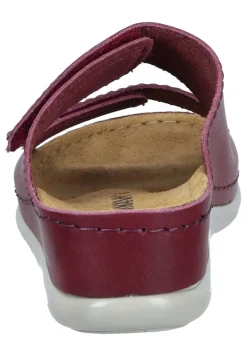 VILLORA Pantoletten rot