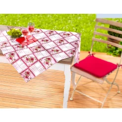 Wachstischtuch "Fleur" 85x85 cm, eckig