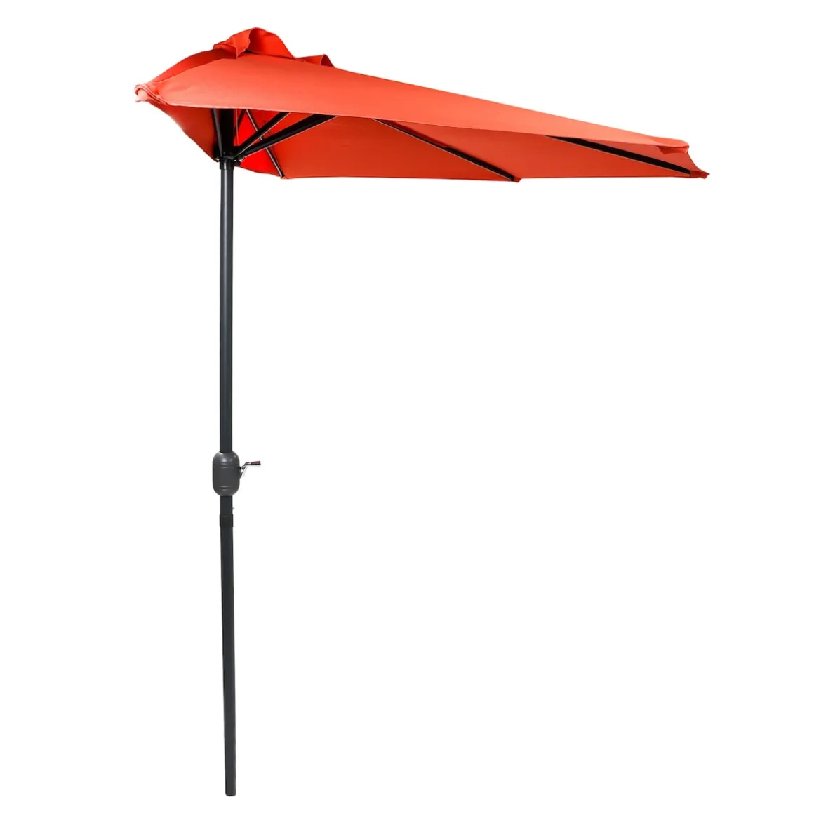 Wand-Sonnenschirm terrakotta