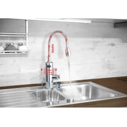 Wasserhahn mit Durchlauferhitzer "Aquadon Smart Heater"