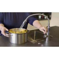 Wasserhahn mit Durchlauferhitzer 