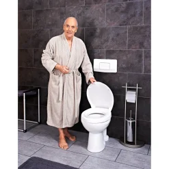 WC-Erhöhung mit Absenk-Automatik