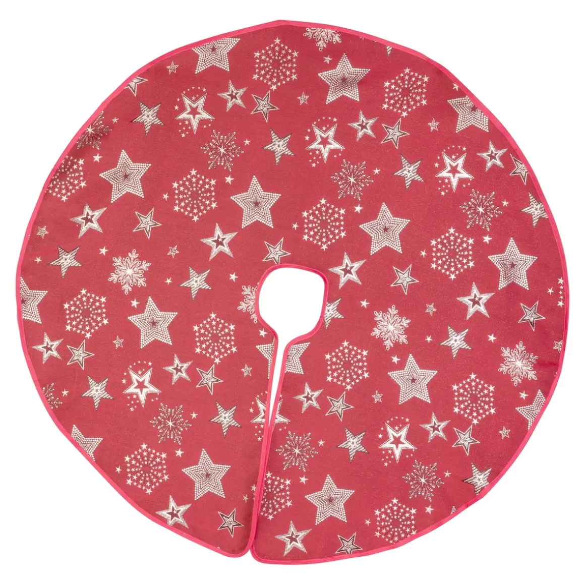 Weihnachtsbaumdecke "Sterne", Ø 100 cm