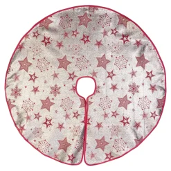 Weihnachtsbaumdecke "Sterne", Ø 100 cm