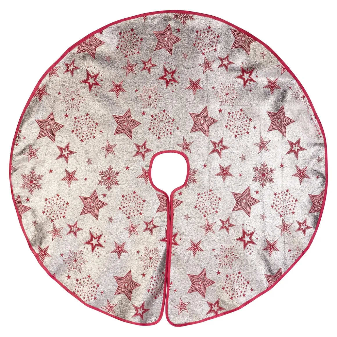 Weihnachtsbaumdecke "Sterne", Ø 100 cm