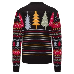 Weihnachts-Pullover „LED-Rentier“