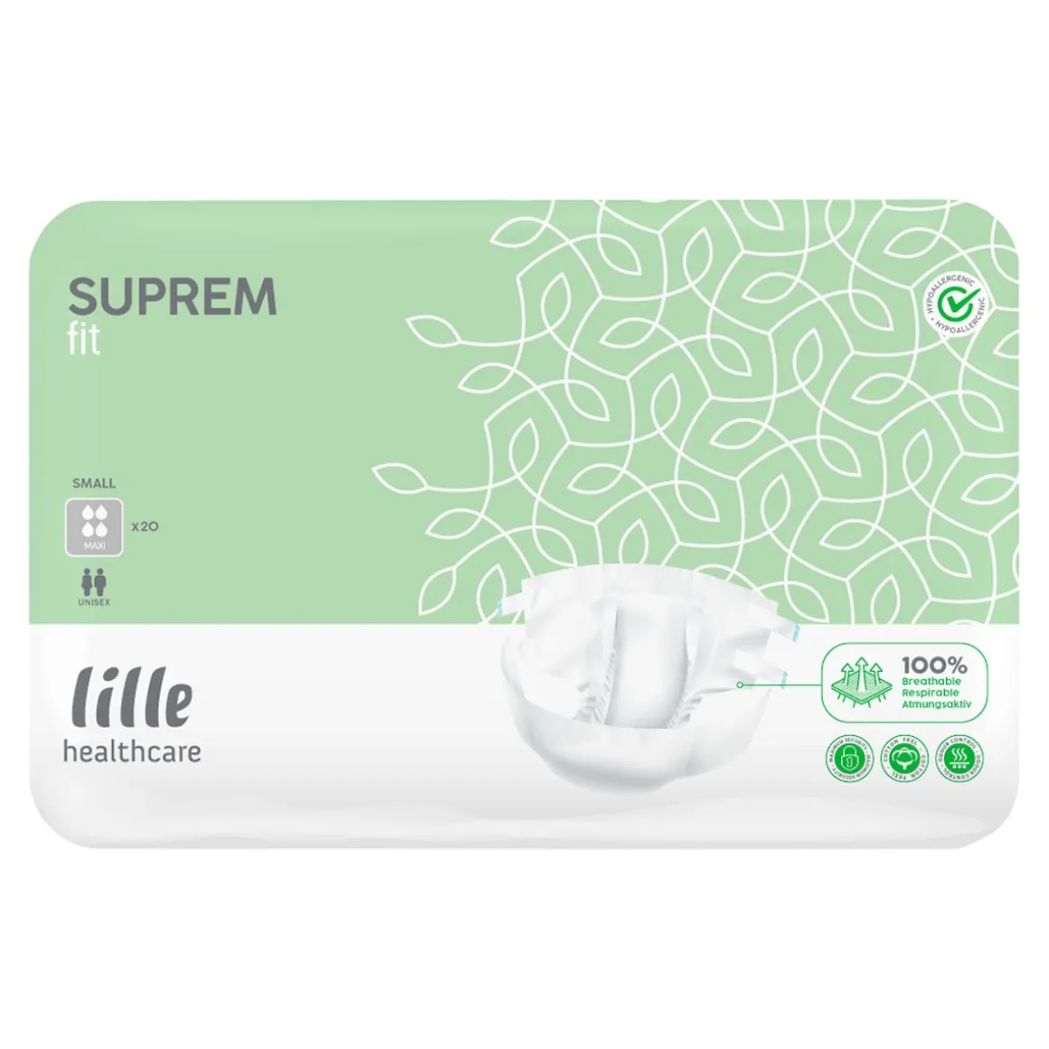 Windelhose unisex, 20 Stück small