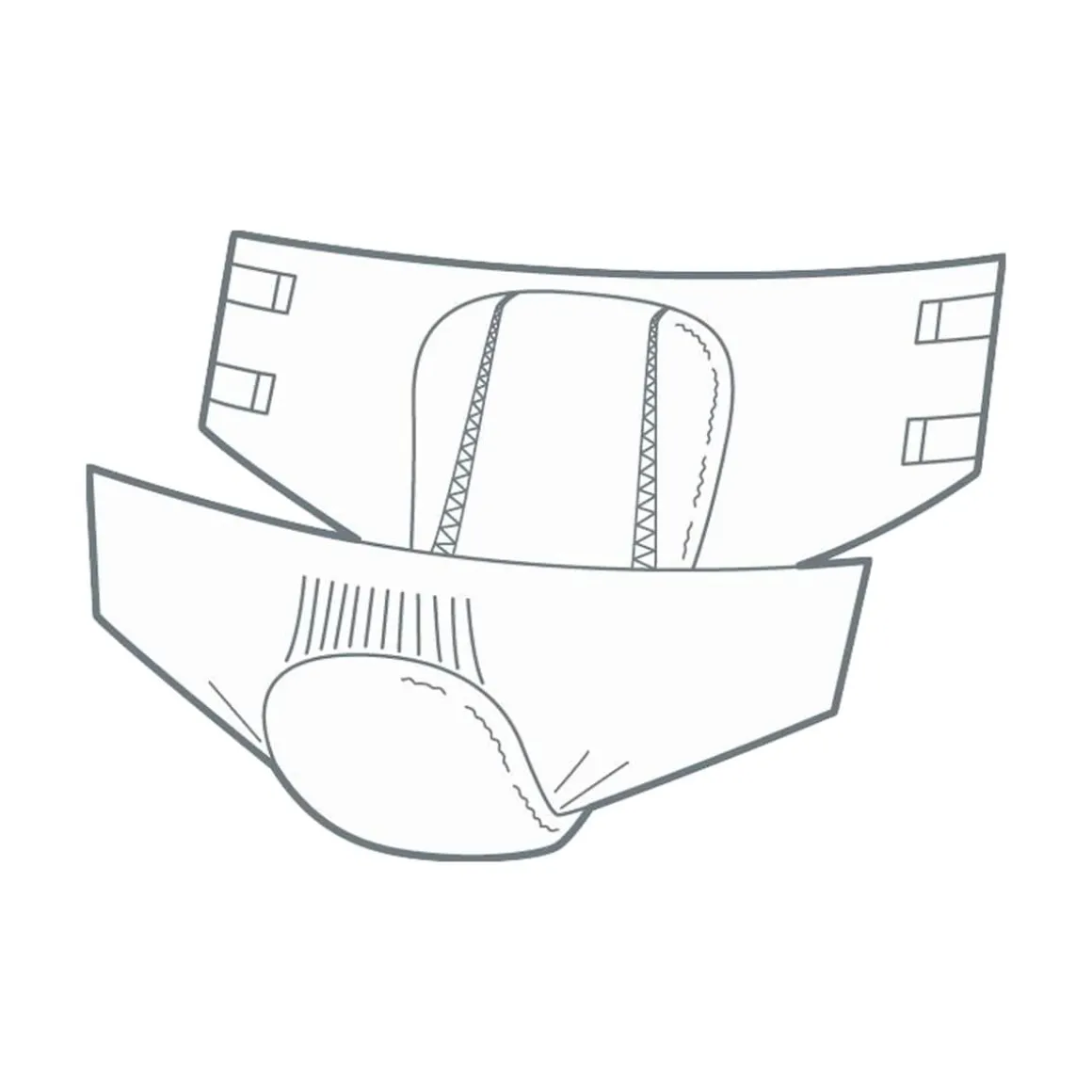 Windelhose unisex, 20 Stück small