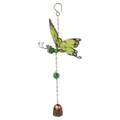 Windspiel „Schmetterling“ grün