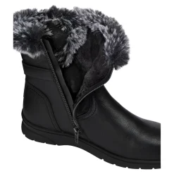 Winterstiefel mit Leder
