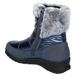 Winterstiefel mit Spikes "Karla" blau