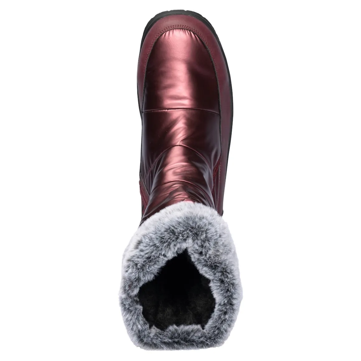 Winterstiefel mit Spikes "Karla" bordeaux
