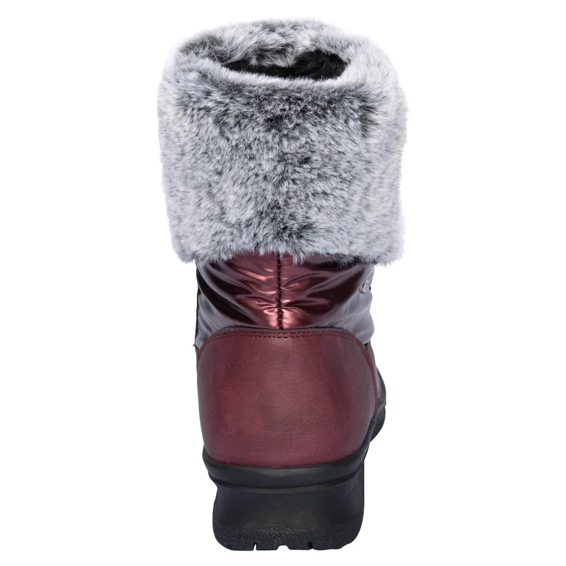 Winterstiefel mit Spikes "Karla" bordeaux