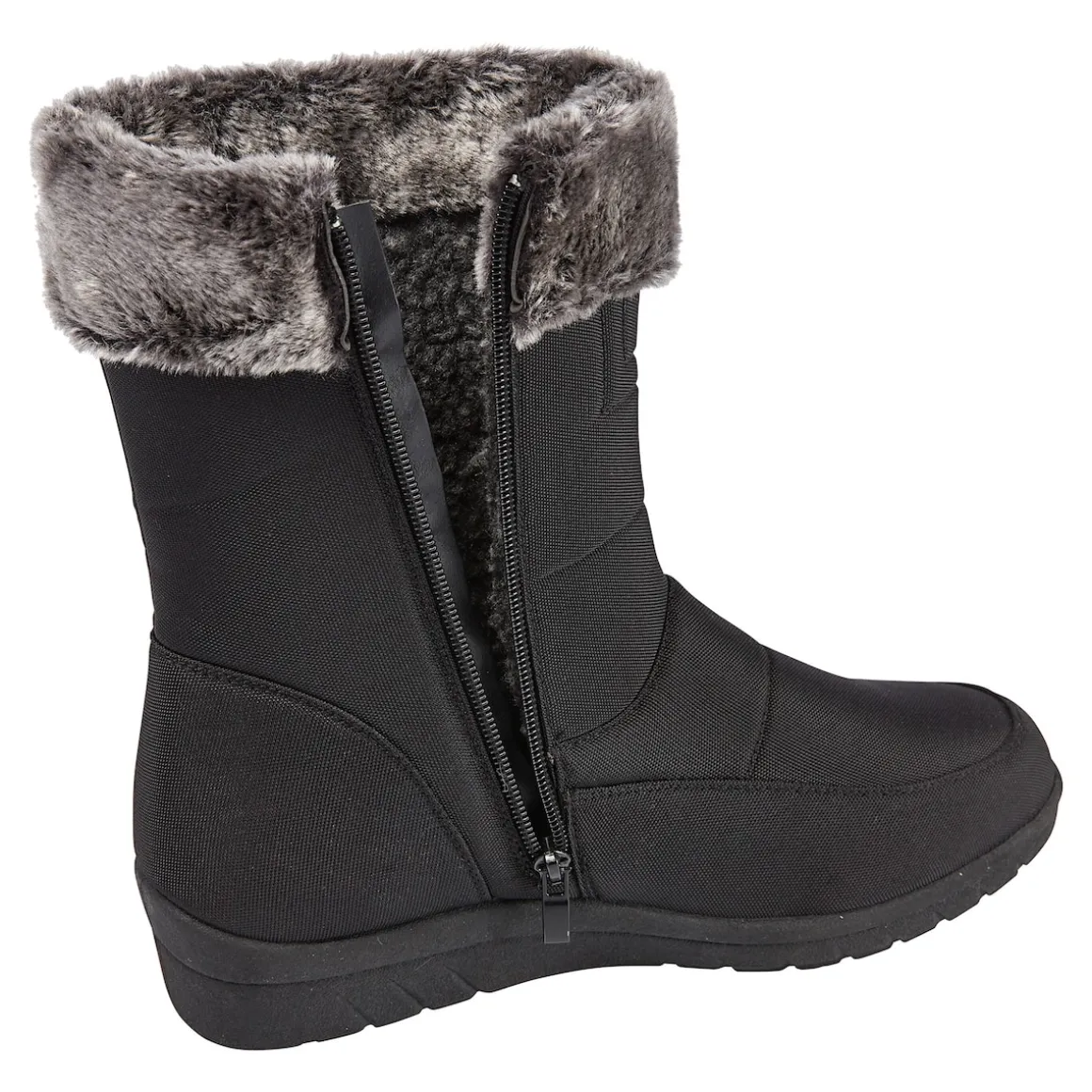 Winterstiefel "Schneeflocke" schwarz