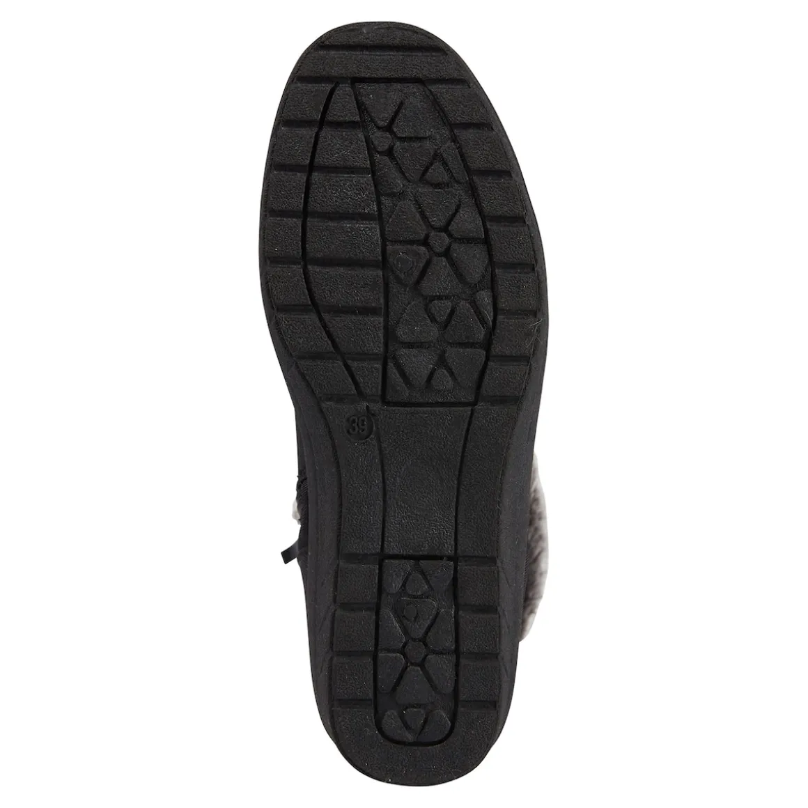 Winterstiefel "Schneeflocke" schwarz