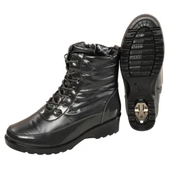 Winterstiefelette mit Spikes "Stefanie"