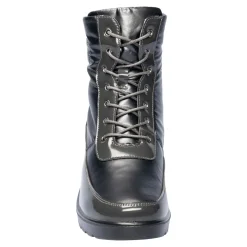 Winterstiefelette mit Spikes 