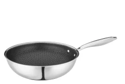 Wok, Edelstahl Hestia 1 x Pfanne