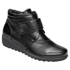 Wärme-Klettstiefelette „Beatrice“ schwarz