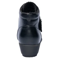 Wärme-Klettstiefelette „Beatrice“ schwarz