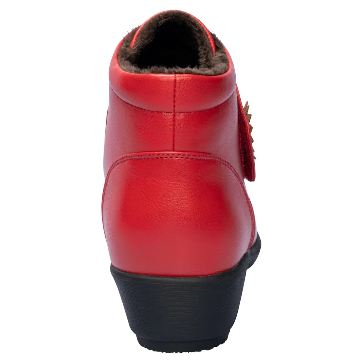 Wärme-Klettstiefelette „Beatrice“ rot