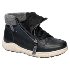 Wärme-Knöchelsneaker „Annette“ schwarz