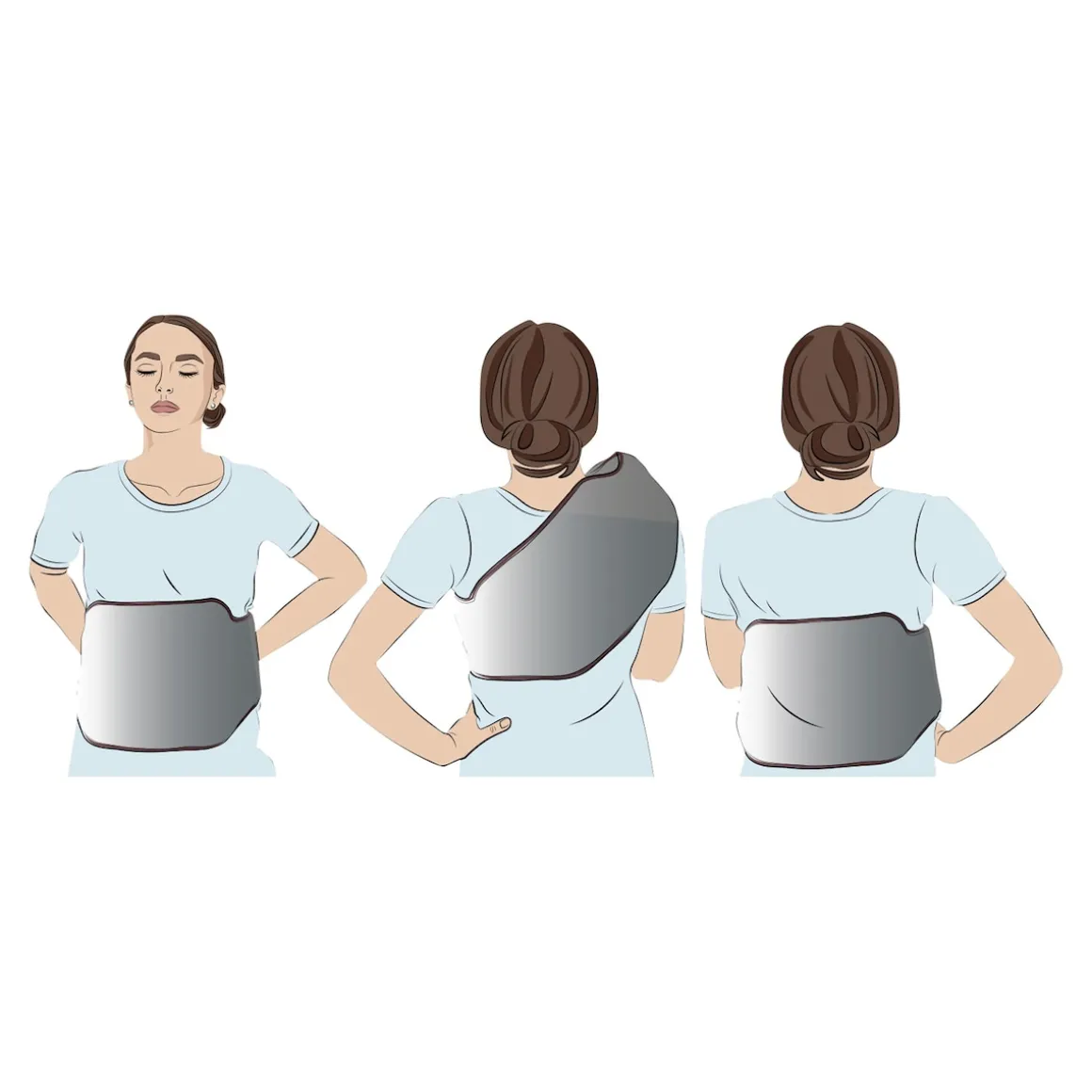 Wärmflaschengürtel "4 in 1"