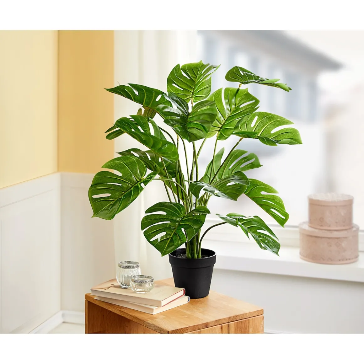 XL-Kunstpflanze "Monstera"