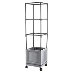 XXL-Pflanzturm mit Rollen Einfach