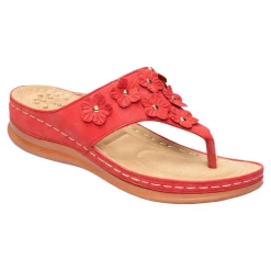 Zehen-Pantolette "Blümchen"