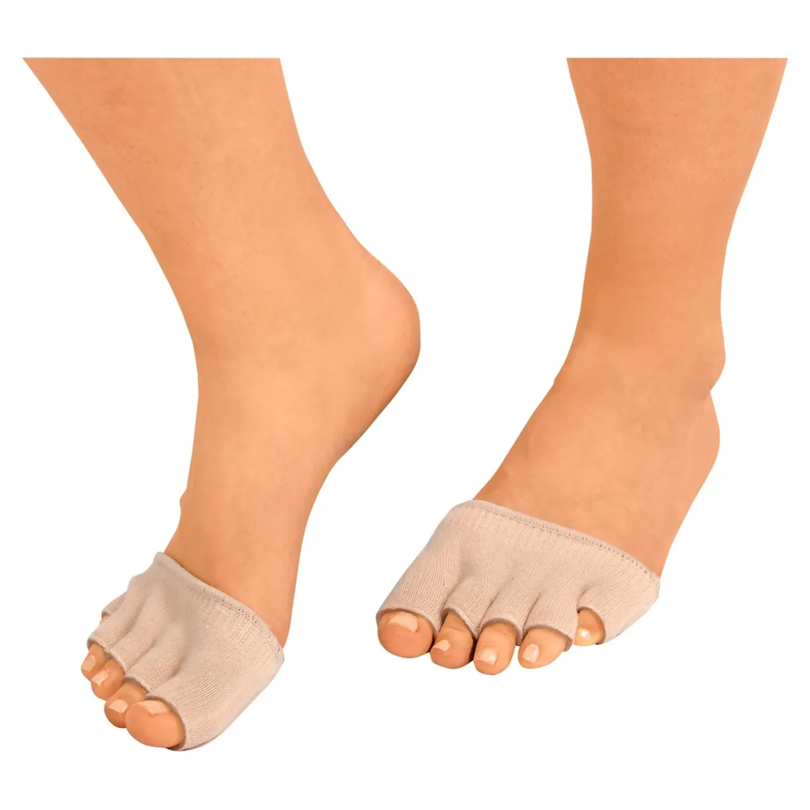 Zehensocken mit Gel, 2 Stück