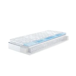 7-Zonen-Tonnentaschenfederkern-Matratze Megamax First Class Top T inkl. Gelart-Topper H2