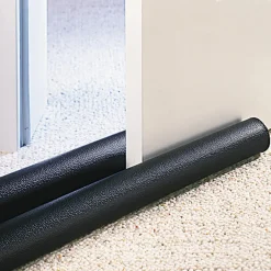 Zugluftstopper schwarz