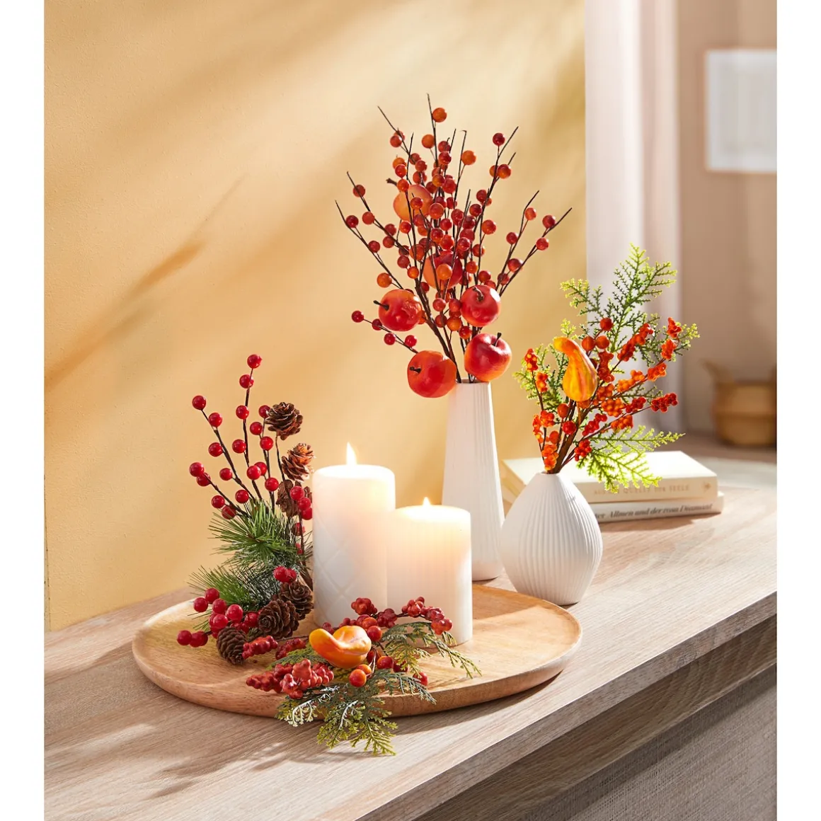 Zweig zum Stecken Apfel